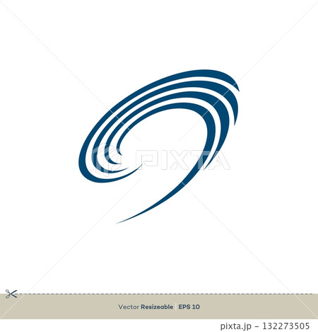 Abstract Whirlpool Vector Logo Template Illustration Design. Vector EPS 10. Abstract Whirlpool Vector Logo Template Illustration Design. Vector EPS 10. 132273505