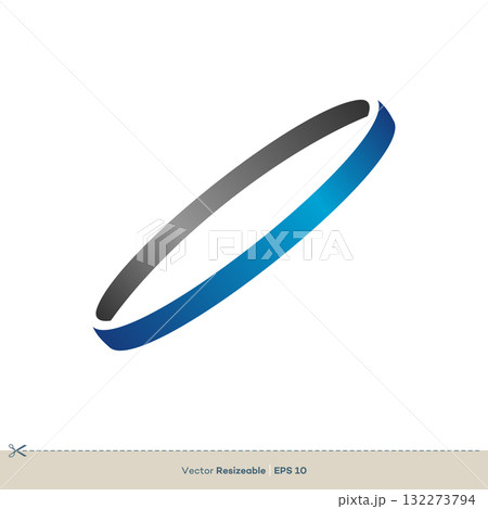 Ring Vector Logo Template Illustration Design. Vector EPS 10. Ring Vector Logo Template Illustration Design. Vector EPS 10. 132273794