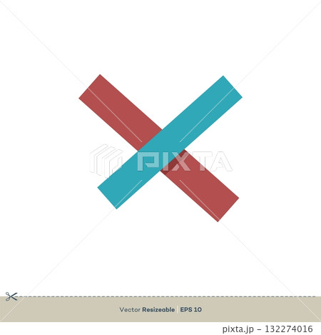Letter X vector Logo Template Illustration Design. Vector EPS 10. 132274016