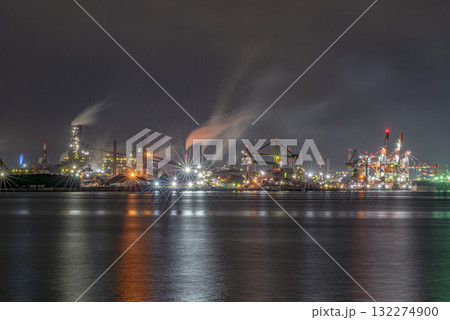 名古屋港工場夜景 名古屋港工場夜景 132274900