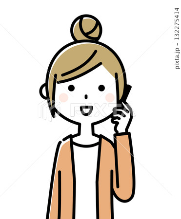 若い女性 ママ スマホ 若い女性 ママ スマホ 132275414