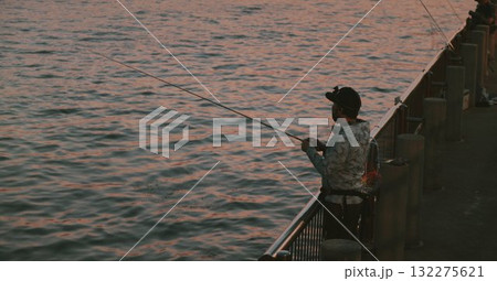 Sunset River Fishing Japan Angler 132275621