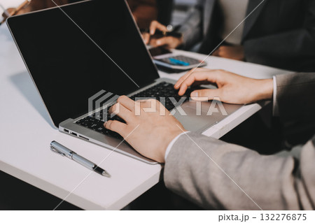 Accounting company provide finance and taxation planning for profitable cash flow, Auditor and accountant team working in office, analyze financial data and accounting record with calculator.Insight Accounting company provide finance and taxation planning for profitable cash flow, Auditor and accountant team working in office, analyze financial data and accounting record with calculator.Insight 132276875