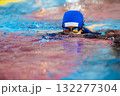スイミング教室に通う5歳の男の子 132277304