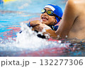 スイミング教室に通う5歳の男の子 132277306