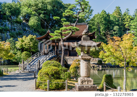 虎渓山永保寺境内の景色 132278903