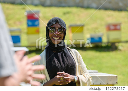A Journey Through Nature's Beehives with an African American Muslim Woman 132278937