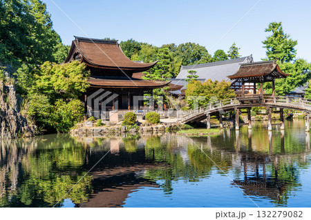 虎渓山永保寺境内の景色 132279082