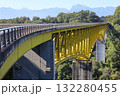 八ヶ岳高原大橋と南アルプスの風景 132280455