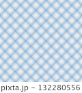 水色のチェックパターン柄背景素材 132280556