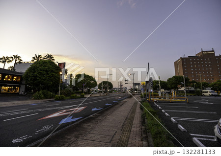 宮崎駅前 保健所前通り 宮崎県宮崎市 宮崎駅前 保健所前通り 宮崎県宮崎市 132281133