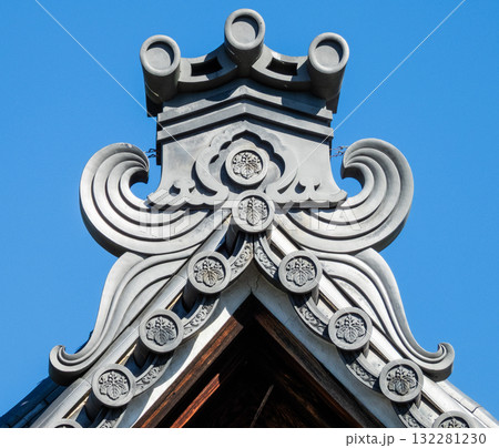 虎渓山寺院の景色 132281230