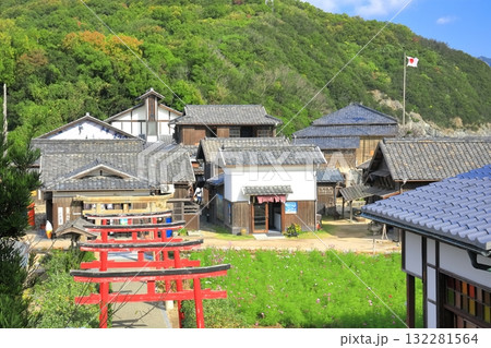 【香川県】晴天の二十四の瞳映画村（小豆島） 132281564