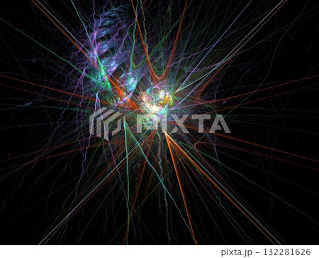 Imaginatory fractal abstract background Image 132281626