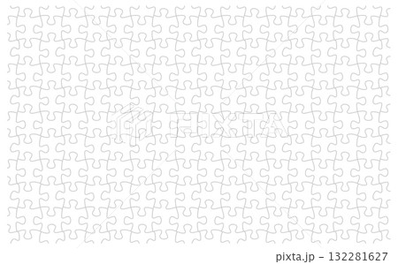 パズルのアウトラインイラスト素材 132281627