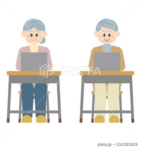 生涯学習　シニア 132281829