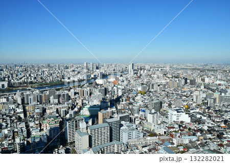 スカイツリーから見た東京の風景 132282021
