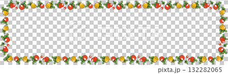 The  Christmas Bell Boarder Line for Holiday or celebration concept. 132282065