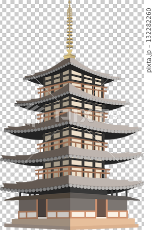 法隆寺五重塔 132282260