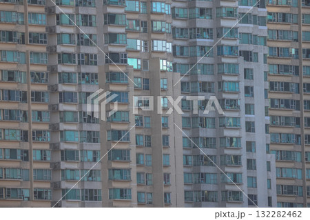 Oct 1 2025 High-rise residential building in West Kowloon district Oct 1 2025 High-rise residential building in West Kowloon district 132282462