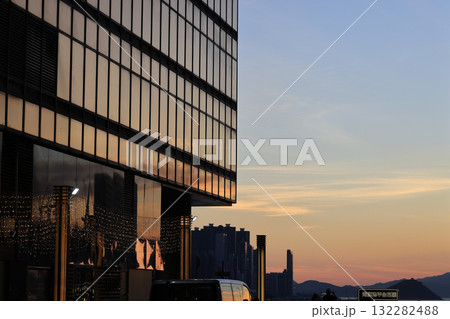 Oct 1 2025 Modern Office Towers in Tsim Sha Tsui, Hong Kong Oct 1 2025 Modern Office Towers in Tsim Sha Tsui, Hong Kong 132282488