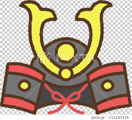 Hand-drawn icon: Kabuto 132283338