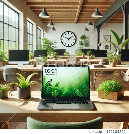 テレワークで快適な会議室 テレワークで快適な会議室 132283862