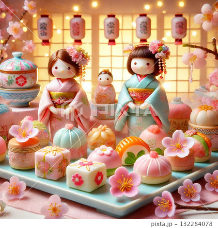 ひな祭りイメージ 132284078