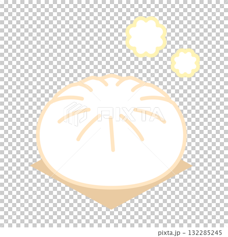 中國包子的插圖 132285245