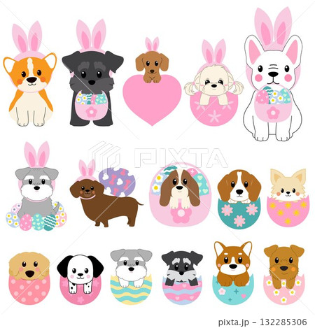 Dog Easter.eps 132285306