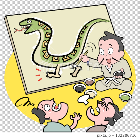 Fairy tale phrase - serpent Fairy tale phrase - serpent 132286716