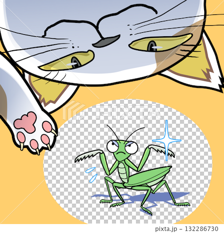 ことわざ - 蟷螂の斧 132286730