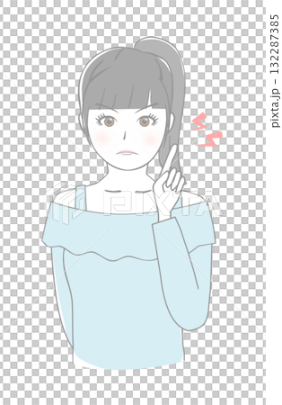 要小心的女孩 132287385
