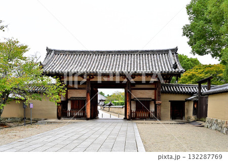 法隆寺 東大門 法隆寺 東大門 132287769
