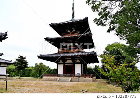 法起寺 三重塔 法起寺 三重塔 132287775