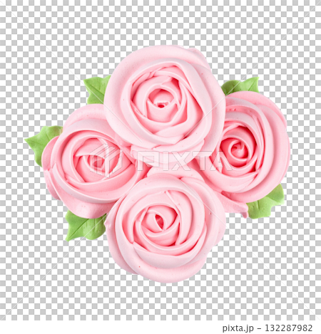 Fresh cream roses 132287982