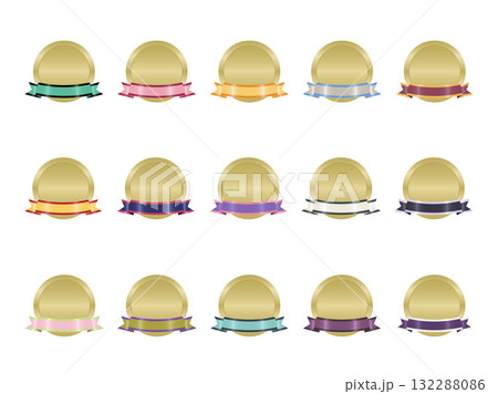 いろいろメダルリボンセット26 132288086