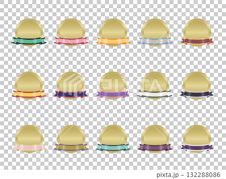 いろいろメダルリボンセット26 132288086