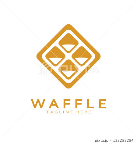 waffle logo simple illustration design,for pastry shop,emblem,badge,bakery business,pastry,bakery,vector waffle logo simple illustration design,for pastry shop,emblem,badge,bakery business,pastry,bakery,vector 132288284