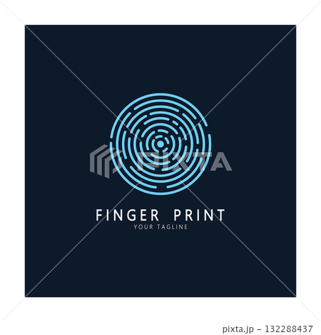 simple flat fingerprint logo,for security,identification,badge,emblem,business card,digital,vector simple flat fingerprint logo,for security,identification,badge,emblem,business card,digital,vector 132288437