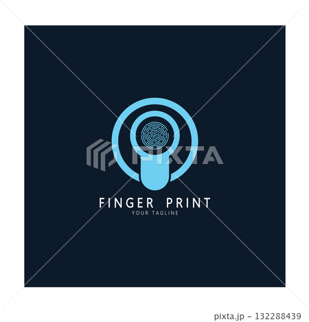 simple flat fingerprint logo,for security,identification,badge,emblem,business card,digital,vector simple flat fingerprint logo,for security,identification,badge,emblem,business card,digital,vector 132288439