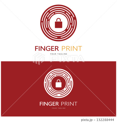 simple flat fingerprint logo,for security,identification,badge,emblem,business card,digital,vector simple flat fingerprint logo,for security,identification,badge,emblem,business card,digital,vector 132288444