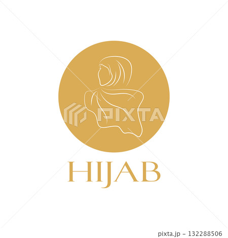 muslimah hijab logo template vector illustration design-vector muslimah hijab logo template vector illustration design-vector 132288506