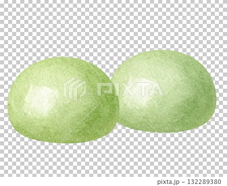 和菓子のイラスト素材 和菓子のイラスト素材 132289380