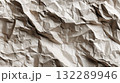 Crumpled textured paper abstract background 132289946