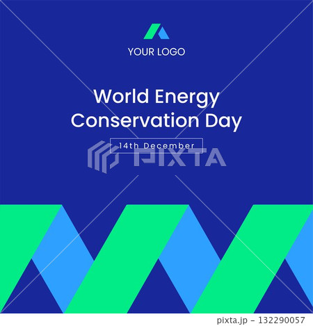 Energy Conservation Day Illustration in Flat Hand Drawn Cartoon Style Background Energy Conservation Day Illustration in Flat Hand Drawn Cartoon Style Background 132290057