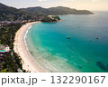 Aerial view of Kata beach in Phuket, Thailand 132290167