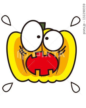 びっくりしたハロウィーン びっくりしたハロウィーン 132290359