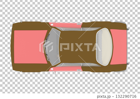car isolated on transparent background, 3d illustration, cg render car isolated on transparent background, 3d illustration, cg render 132290716