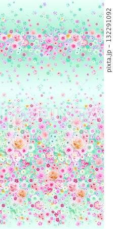 Handpainted Diverse Floral Pattern Collection Decorative Artwork Assortment 132291092